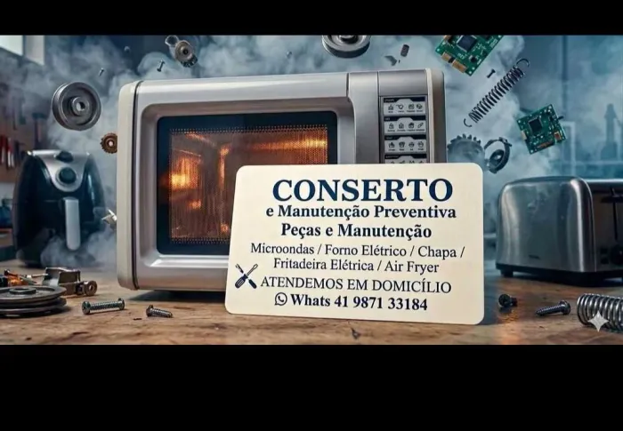 Peças e Manutenção equipamentos domésticos e cozinha industrial