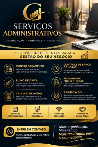 Serviços administrativos