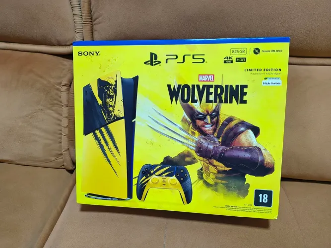 Playstation 5 Wolverine edição Limitada