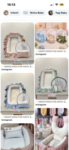 Ninho redutor para bebê 