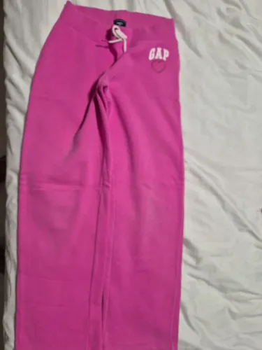 calça moletom gap kids rosa