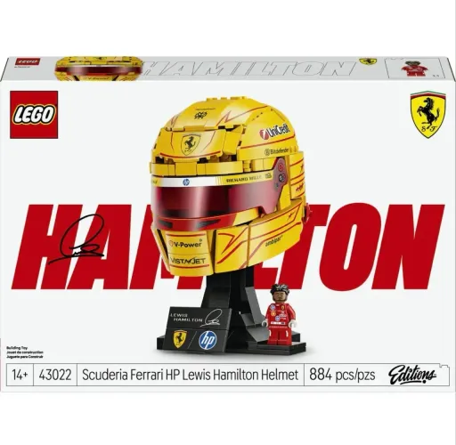 Lego Editions Formula 1, Scuderia Ferrari Hp: capacete Lewis Hamilton