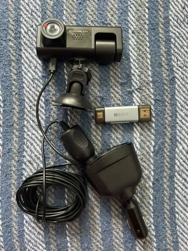 Kit câmera veicular interna e traseira