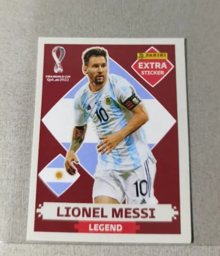 Figurinha do Messi legend
