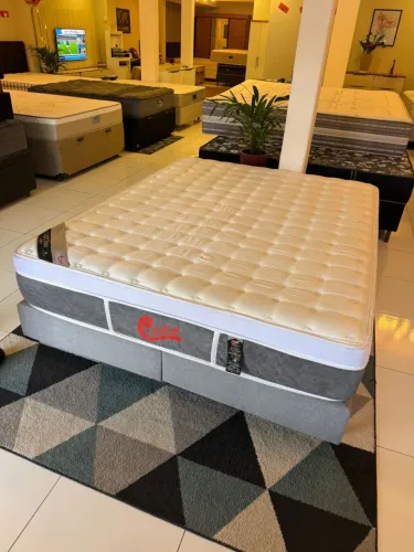 Colchão QUEEN CASTOR SEMINOVO TOP - Entrego!