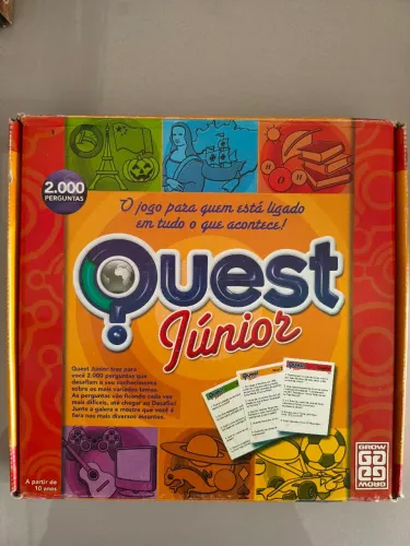 Quest Júnior Grow Completo com Cartas e Peças