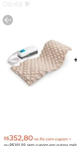 Colchão pneumático 
