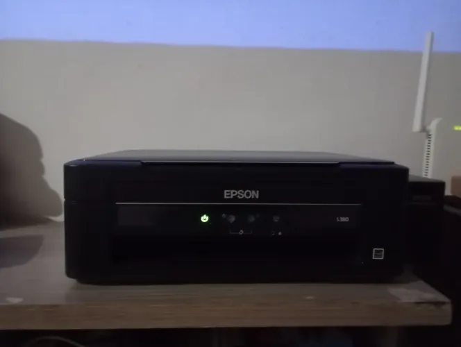 IMPRESSORA ECOTANK L380 IMPRIME 7500 COPIAS PRETO E 4500 COLORIDO