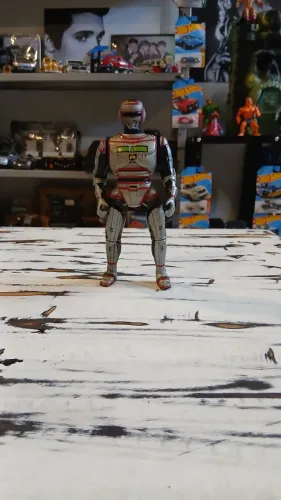 Jaspion Robocop Deluxe. Da Glasslite. Anos 80