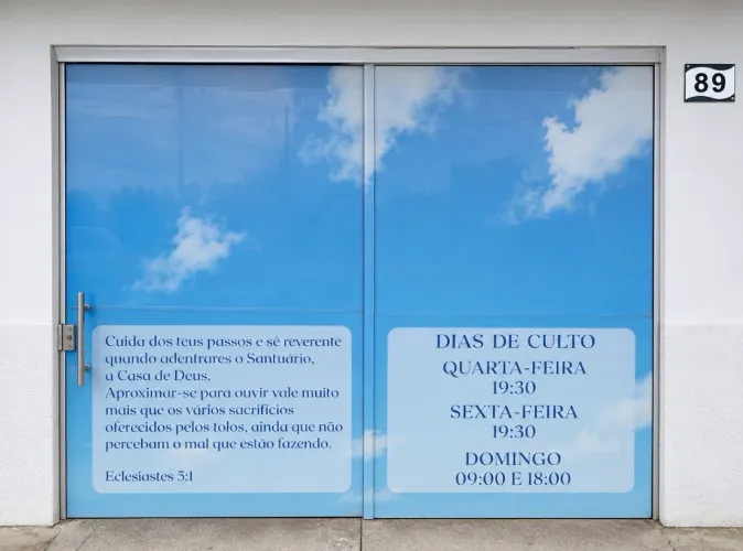 Porta Vidro Loja