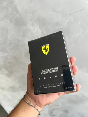 Perfume Ferrari Black 125ml lacrado 