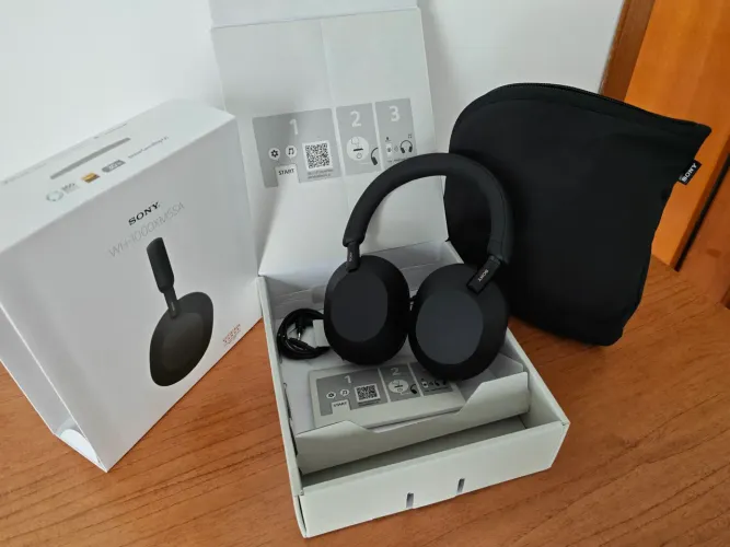 Fone Sony wh-1000xm5 novo apenas caixa aberta 10x sem juros