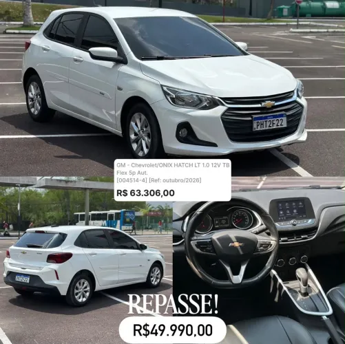 Chevrolet Onix Hatch LT 1.0 12V TB Flex Aut. 4P 2020