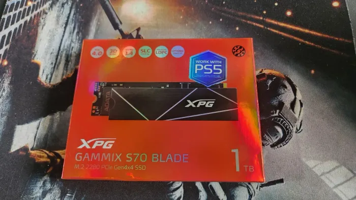 SSD Nvme 1TB Gammix S70 Blade 4.0 7400MB/s XPG