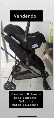 Carrinho + bebê conforto 