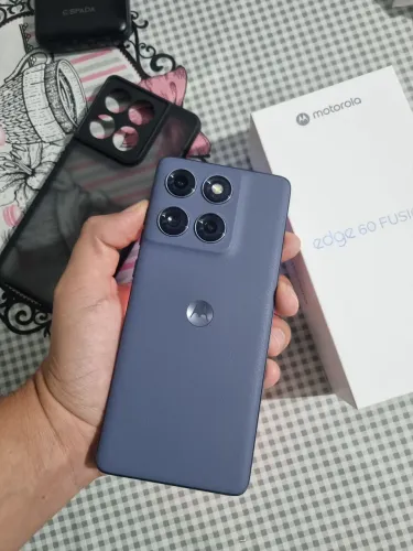 Moto Edge 60 Fusion 256Gb 12Gb Ram Cinza 