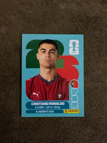 Figurinha Cristiano Ronaldo