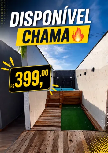 Casa com piscina em Santos zona noroeste