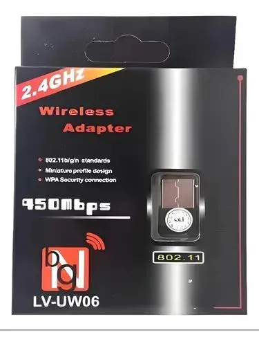 Mini Adaptador Wi-fi 900Mbps Pc, Notebok