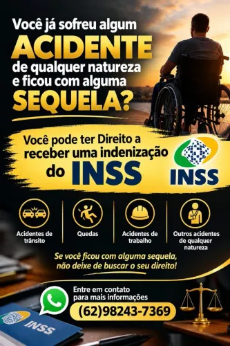 Sofreu algum Acidente e ficou com alguma Sequela?