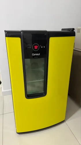 Cervejeira Consul Frost Free - Amarela Personalizada | 82L
