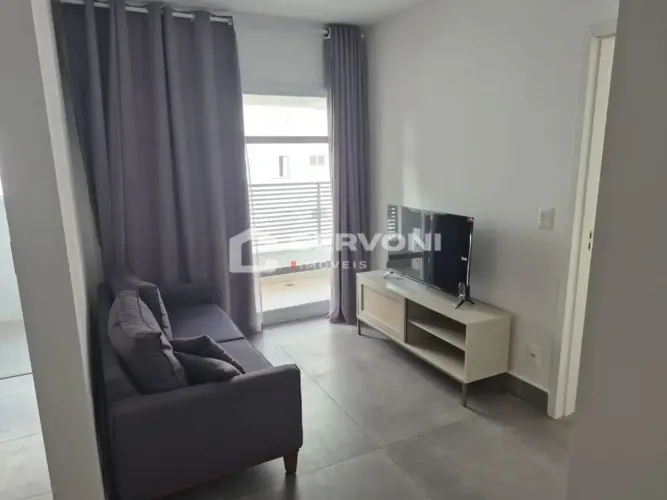 Locação - Imóvel possui 45m², Mobiliado, com 1 quarto, 1 vaga