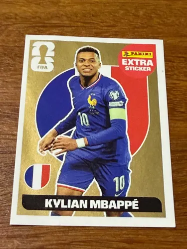 Figurinha Copa Legend Gold Mbape