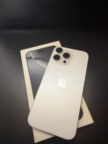 iPhone 16 Pro Max 256GB White Titanium | Garantia Apple | Impecável