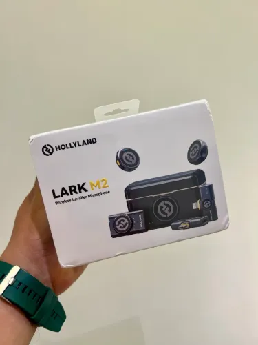 Microfone Hollyland Lark M2 Combo Original Lacrado Pronta Entrega