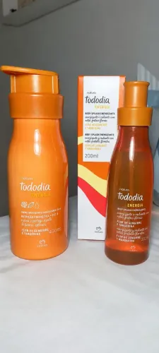 Kit Natura Body splash + Hidratante corporal