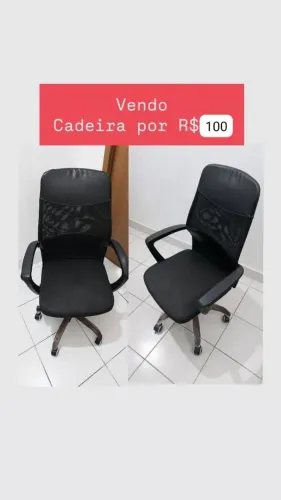 Cadeira de escritório giratória