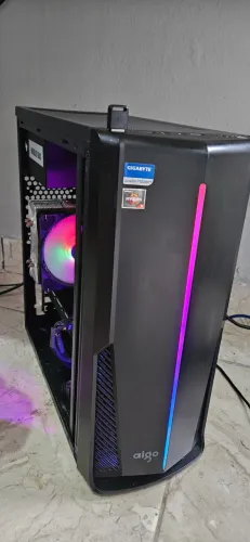 PC GAMER - RYZEN 5600G + RX580 NVMe + SSD