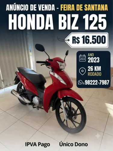 VENDO BIZ 125 SEMIUSADA