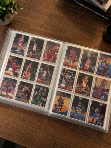 Coleção Completa NBA Fleer 95/96 - Michael Jordan, Shaq, Pippen