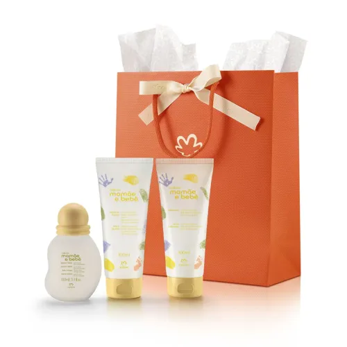 Kit Infantil Natura Mamãe e Bebê 