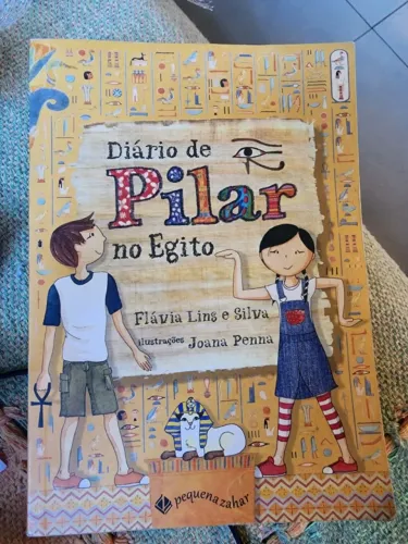 livro Diário de Pilar no Egito