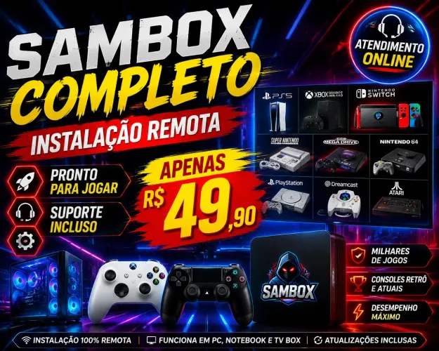 Emulador PS1 ate PS5