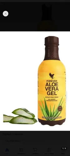 Suco aloe vera gel forever