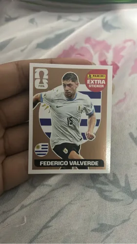 Figurinha copa 2026 Valverde bronze