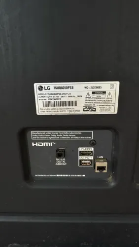 TVs smart LG 75 polegadas