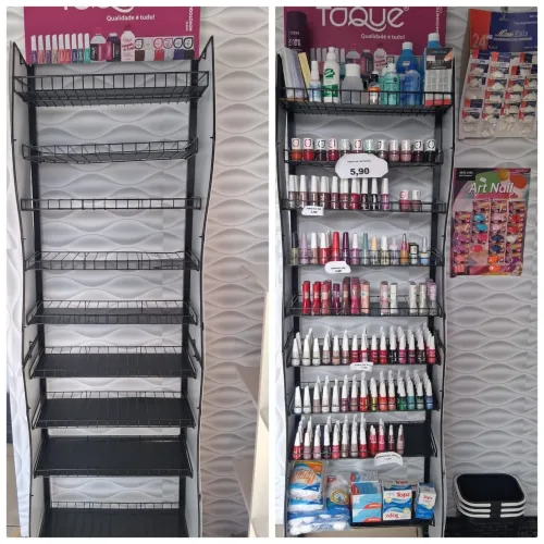 Expositor de esmaltes 8 meses de uso