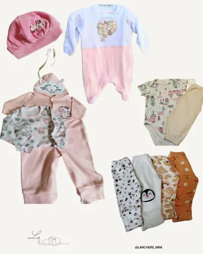 Kit enxoval básico menina