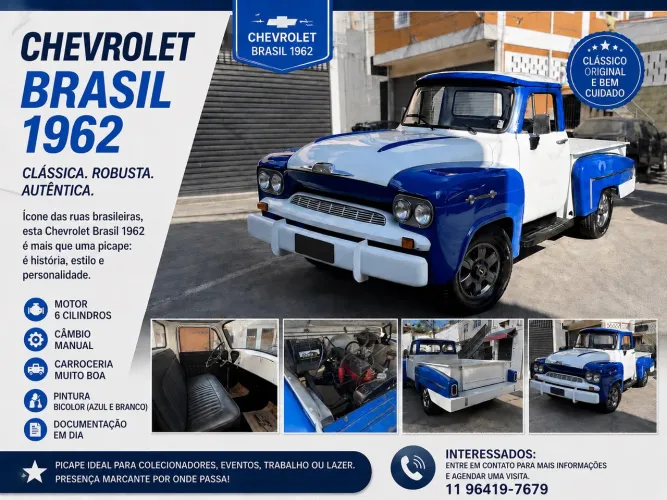 Chevrolet Brasil 3100 1962