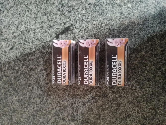 Jogo de pilhas Duracell 