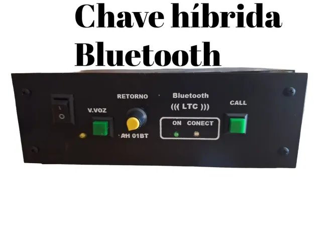 Chave híbrida Bluetooth para emissoras de rádio