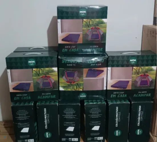 [NOVO] Colchão Inflável de Ar com Inflador Embutido! (Pronta-Entrega) 3 meses garantia