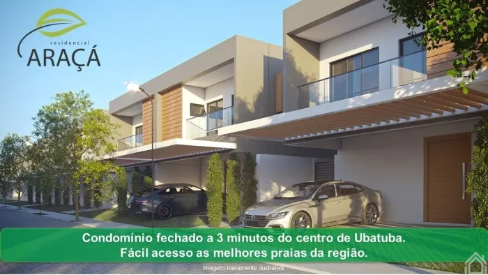 Casa Assobradada, Itaguá - Ubatuba
