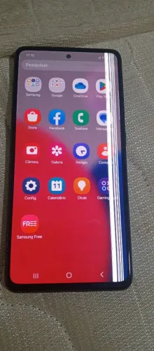 Vendo celular a52 5g semi novo caiu fico a sim tela