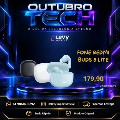 Fone Redmi Buds 8 Lite