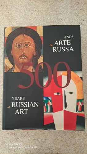 Livro 500 anos de arte russa